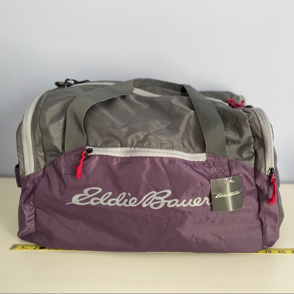 eddie bauer large ripstop duffel